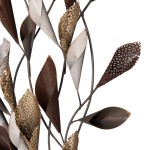 ΜΕΤΑΛΛΙΚΟ ΔΙΑΚΟΣΜΗΤΙΚΟ ΤΟΙΧΟΥ HM7159 ΑΝΘΡΑΚΙ ΧΡΥΣΟ 44x5x87Y εκ.