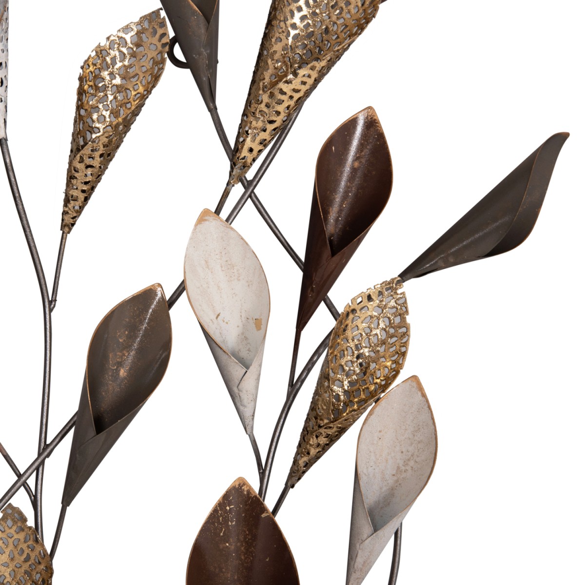 ΜΕΤΑΛΛΙΚΟ ΔΙΑΚΟΣΜΗΤΙΚΟ ΤΟΙΧΟΥ HM7159 ΑΝΘΡΑΚΙ ΧΡΥΣΟ 44x5x87Y εκ.