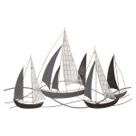 ΜΕΤΑΛΛΙΚΟ ΔΙΑΚΟΣΜΗΤΙΚΟ ΤΟΙΧΟΥ HM7160 ΑΝΘΡΑΚΙ ΛΕΥΚΟ ΧΡΥΣΟ 91x3x55Y εκ.