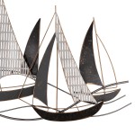 ΜΕΤΑΛΛΙΚΟ ΔΙΑΚΟΣΜΗΤΙΚΟ ΤΟΙΧΟΥ HM7160 ΑΝΘΡΑΚΙ ΛΕΥΚΟ ΧΡΥΣΟ 91x3x55Y εκ.