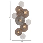 ΜΕΤΑΛΛΙΚΟ ΔΙΑΚΟΣΜΗΤΙΚΟ ΤΟΙΧΟΥ HM7165 ΧΡΥΣΟ ΛΕΥΚΟ 91x6x50Y εκ.