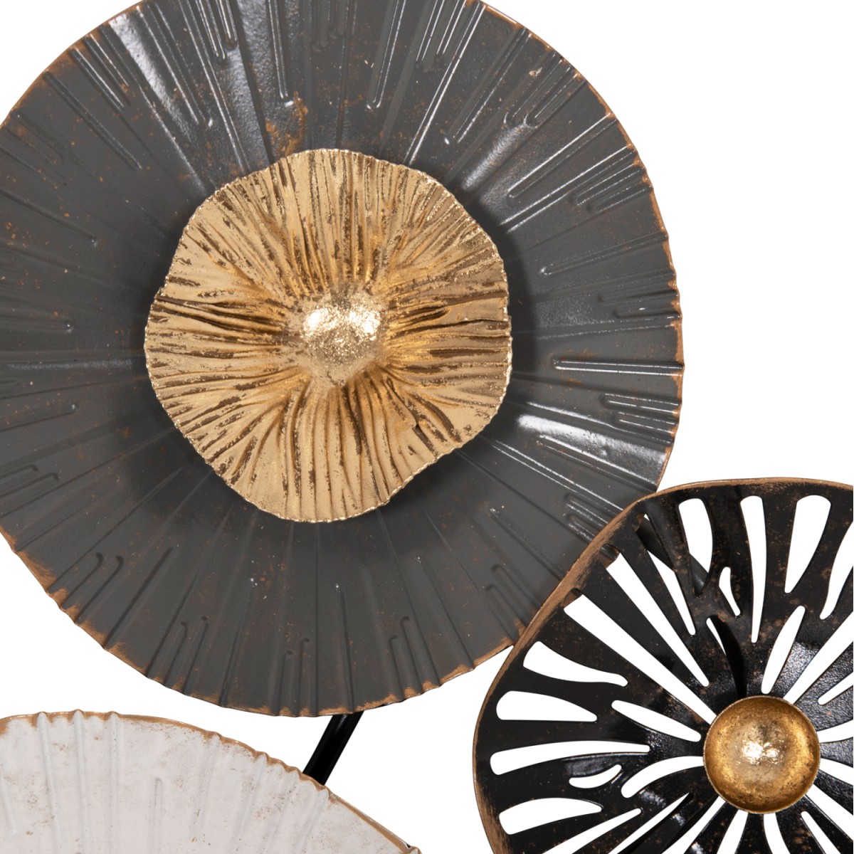 ΜΕΤΑΛΛΙΚΟ ΔΙΑΚΟΣΜΗΤΙΚΟ ΤΟΙΧΟΥ HM7170 ΓΚΡΙ ΕΚΡΟΥ ΧΡΥΣΟ 88x7x51Y εκ.