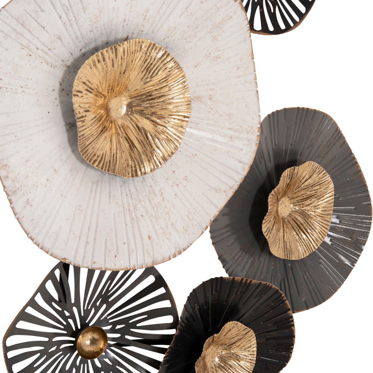 ΜΕΤΑΛΛΙΚΟ ΔΙΑΚΟΣΜΗΤΙΚΟ ΤΟΙΧΟΥ HM7170 ΓΚΡΙ ΕΚΡΟΥ ΧΡΥΣΟ 88x7x51Y εκ.