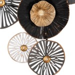 ΜΕΤΑΛΛΙΚΟ ΔΙΑΚΟΣΜΗΤΙΚΟ ΤΟΙΧΟΥ HM7170 ΓΚΡΙ ΕΚΡΟΥ ΧΡΥΣΟ 88x7x51Y εκ.