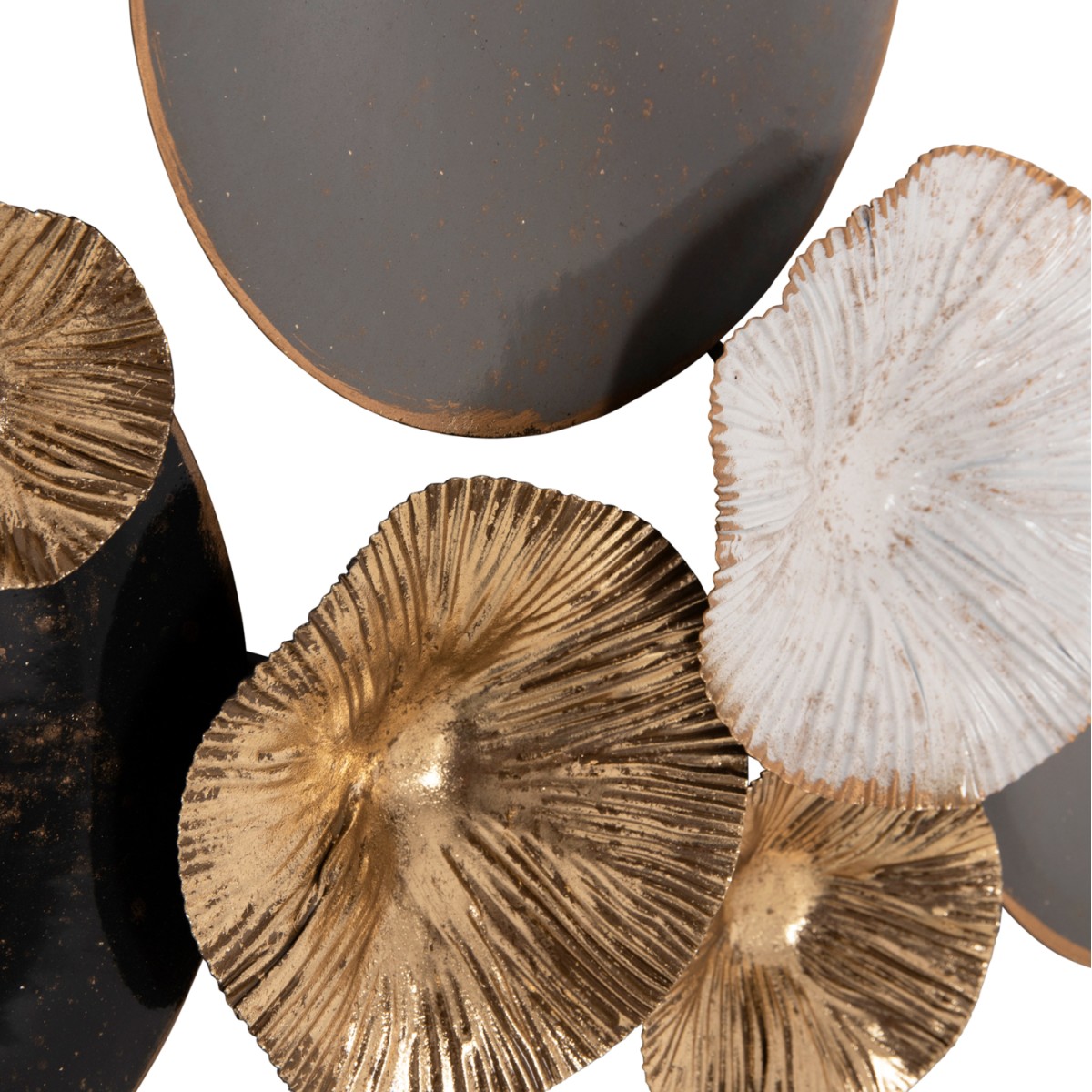 ΜΕΤΑΛΛΙΚΟ ΔΙΑΚΟΣΜΗΤΙΚΟ ΤΟΙΧΟΥ HM7179 ΓΚΡΙ ΧΡΥΣΟ 66x6x38Y εκ.