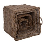 ΣΕΤ ΔΙΑΚΟΣΜΗΤΙΚΑ ΚΑΛΑΘΙΑ KATER HM9657 4ΤΜΧ ΑΠΟ KUBU RATTAN ΣΕ ΓΚΡΙ 52x52x50-57Υεκ. ΣΕΤ ΔΙΑΚΟΣΜΗΤΙΚΑ ΚΑΛΑΘΙΑ KATER HM9657 4ΤΜΧ ΑΠΟ KUBU RATTAN ΣΕ ΓΚΡΙ 52x52x50-57Υεκ.