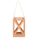 ΕΠΙΤΡΑΠΕΖΙΟ ΔΙΑΚΟΣΜΗΤΙΚΟ ΦΑΝΑΡΙ ΓΙΑ ΚΕΡΙ FENT HM4581 ΞΥΛΟ TEAK ΦΥΣΙΚΟ 20x20x30-58Υεκ.