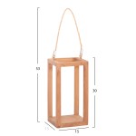 ΕΠΙΤΡΑΠΕΖΙΟ ΔΙΑΚΟΣΜΗΤΙΚΟ ΦΑΝΑΡΙ ΓΙΑ ΚΕΡΙ FENT HM4583 ΞΥΛΟ TEAK ΦΥΣΙΚΟ 15x15x30-53Υεκ.