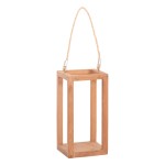 ΕΠΙΤΡΑΠΕΖΙΟ ΔΙΑΚΟΣΜΗΤΙΚΟ ΦΑΝΑΡΙ ΓΙΑ ΚΕΡΙ FENT HM4583 ΞΥΛΟ TEAK ΦΥΣΙΚΟ 15x15x30-53Υεκ.