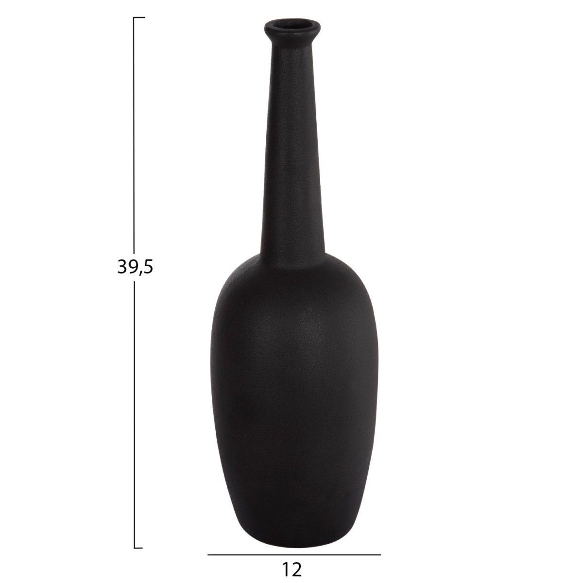 ΕΠΙΤΡΑΠΕΖΙΟ ΚΕΡΑΜΙΚΟ ΔΙΑΚΟΣΜΗΤΙΚΟ ELENDIL HM4591.02 ΜΑΥΡΟ ΜΑΤ Φ12x39.5Υεκ ΕΠΙΤΡΑΠΕΖΙΟ ΚΕΡΑΜΙΚΟ ΔΙΑΚΟΣΜΗΤΙΚΟ ELENDIL HM4591.02 ΜΑΥΡΟ ΜΑΤ Φ12x39.5Υεκ