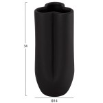 ΕΠΙΤΡΑΠΕΖΙΟ ΚΕΡΑΜΙΚΟ ΔΙΑΚΟΣΜΗΤΙΚΟ GLAΖΕ HM4611.02 ΜΑΥΡΟ ΜΑΤ Φ14x34Υ εκ. ΕΠΙΤΡΑΠΕΖΙΟ ΚΕΡΑΜΙΚΟ ΔΙΑΚΟΣΜΗΤΙΚΟ GLAΖΕ HM4611.02 ΜΑΥΡΟ ΜΑΤ Φ14x34Υ εκ.