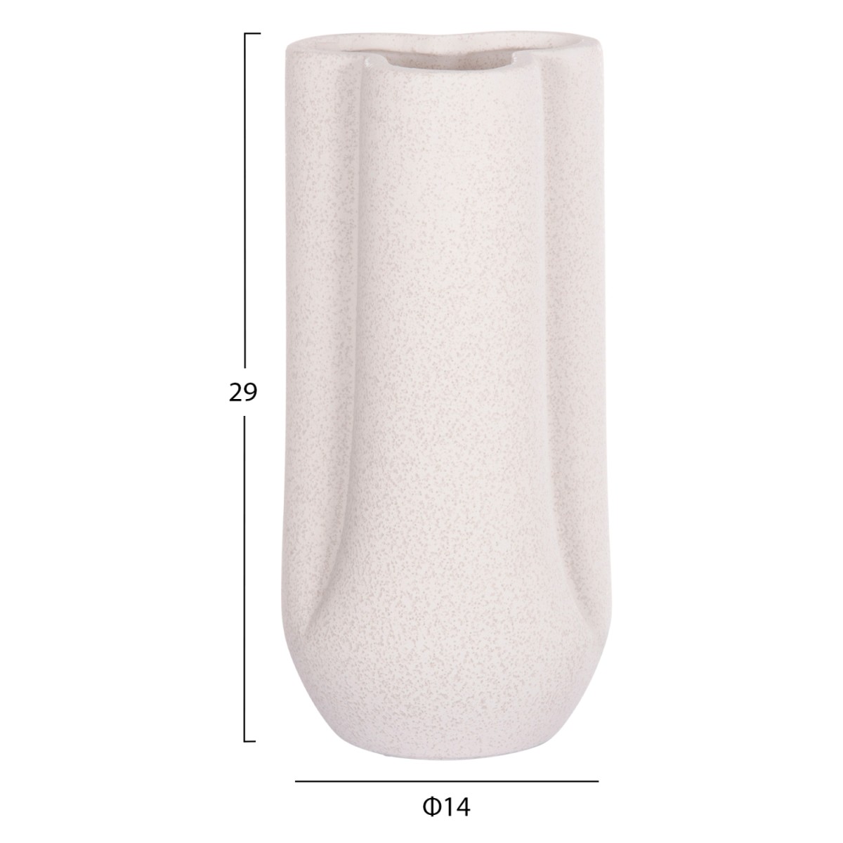 ΕΠΙΤΡΑΠΕΖΙΟ ΚΕΡΑΜΙΚΟ ΔΙΑΚΟΣΜΗΤΙΚΟ GLAΖΕ HM4612.01 ΚΡΥΣΤΑΛΛΙΚΟ ΥΠΟΛΕΥΚΟ Φ14x29Υεκ ΕΠΙΤΡΑΠΕΖΙΟ ΚΕΡΑΜΙΚΟ ΔΙΑΚΟΣΜΗΤΙΚΟ GLAΖΕ HM4612.01 ΚΡΥΣΤΑΛΛΙΚΟ ΥΠΟΛΕΥΚΟ Φ14x29Υεκ
