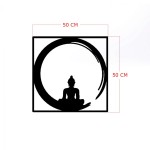 ΔΙΑΚΟΣΜΗΤΙΚΟ ΤΟΙΧΟΥ 100% ΜΕΤΑΛΛΙΚΟ ΜΑΥΡΟ BUDDHA FIGURE 50Χ50 HM7210 ΔΙΑΚΟΣΜΗΤΙΚΟ ΤΟΙΧΟΥ 100% ΜΕΤΑΛΛΙΚΟ ΜΑΥΡΟ BUDDHA FIGURE 50Χ50 HM7210