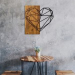 ΔΙΑΚΟΣΜΗΤΙΚΟ ΤΟΙΧΟΥ ΞΥΛΙΝΟ ΜΑΣΙΦ ΜΕ ΜΕΤΑΛΛΙΚΗ ΚΑΡΔΙΑ HM7219 58x58 εκ. ΔΙΑΚΟΣΜΗΤΙΚΟ ΤΟΙΧΟΥ ΞΥΛΙΝΟ ΜΑΣΙΦ ΜΕ ΜΕΤΑΛΛΙΚΗ ΚΑΡΔΙΑ HM7219 58x58 εκ.