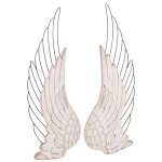 ΔΙΑΚΟΣΜΗΤΙΚΟ ΤΟΙΧΟΥ ΣΕΤ 2ΤΜΧ ΦΤΕΡΑ HM4223 MDF ΣΕ ΛΕΥΚΟ-ΜΑΥΡΟ ΜΕΤΑΛΛΟ 39x1,5x92Υ εκ. ΔΙΑΚΟΣΜΗΤΙΚΟ ΤΟΙΧΟΥ ΣΕΤ 2ΤΜΧ ΦΤΕΡΑ HM4223 MDF ΣΕ ΛΕΥΚΟ-ΜΑΥΡΟ ΜΕΤΑΛΛΟ 39x1,5x92Υ εκ.