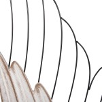 ΔΙΑΚΟΣΜΗΤΙΚΟ ΤΟΙΧΟΥ ΣΕΤ 2ΤΜΧ ΦΤΕΡΑ HM4223 MDF ΣΕ ΛΕΥΚΟ-ΜΑΥΡΟ ΜΕΤΑΛΛΟ 39x1,5x92Υ εκ. ΔΙΑΚΟΣΜΗΤΙΚΟ ΤΟΙΧΟΥ ΣΕΤ 2ΤΜΧ ΦΤΕΡΑ HM4223 MDF ΣΕ ΛΕΥΚΟ-ΜΑΥΡΟ ΜΕΤΑΛΛΟ 39x1,5x92Υ εκ.