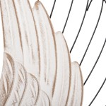 ΔΙΑΚΟΣΜΗΤΙΚΟ ΤΟΙΧΟΥ ΣΕΤ 2ΤΜΧ ΦΤΕΡΑ HM4223 MDF ΣΕ ΛΕΥΚΟ-ΜΑΥΡΟ ΜΕΤΑΛΛΟ 39x1,5x92Υ εκ. ΔΙΑΚΟΣΜΗΤΙΚΟ ΤΟΙΧΟΥ ΣΕΤ 2ΤΜΧ ΦΤΕΡΑ HM4223 MDF ΣΕ ΛΕΥΚΟ-ΜΑΥΡΟ ΜΕΤΑΛΛΟ 39x1,5x92Υ εκ.