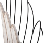 ΔΙΑΚΟΣΜΗΤΙΚΟ ΤΟΙΧΟΥ ΣΕΤ 2ΤΜΧ ΦΤΕΡΑ HM4223 MDF ΣΕ ΛΕΥΚΟ-ΜΑΥΡΟ ΜΕΤΑΛΛΟ 39x1,5x92Υ εκ. ΔΙΑΚΟΣΜΗΤΙΚΟ ΤΟΙΧΟΥ ΣΕΤ 2ΤΜΧ ΦΤΕΡΑ HM4223 MDF ΣΕ ΛΕΥΚΟ-ΜΑΥΡΟ ΜΕΤΑΛΛΟ 39x1,5x92Υ εκ.
