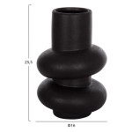 ΕΠΙΤΡΑΠΕΖΙΟ ΚΕΡΑΜΙΚΟ ΔΙΑΚΟΣΜΗΤΙΚΟ ROOK HM4627.02 ΜΑΥΡΟ ΜΑΤ Φ16x25,5Υεκ ΕΠΙΤΡΑΠΕΖΙΟ ΚΕΡΑΜΙΚΟ ΔΙΑΚΟΣΜΗΤΙΚΟ ROOK HM4627.02 ΜΑΥΡΟ ΜΑΤ Φ16x25,5Υεκ