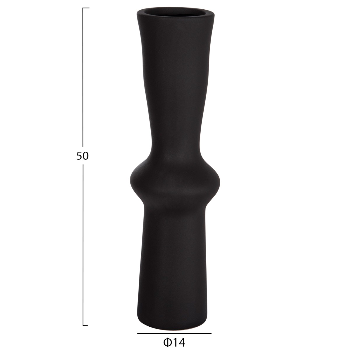 ΕΠΙΤΡΑΠΕΖΙΟ ΚΕΡΑΜΙΚΟ ΔΙΑΚΟΣΜΗΤΙΚΟ SCEPTER HM4637.02 ΜΑΥΡΟ ΜΑΤ Φ14x50Υεκ ΕΠΙΤΡΑΠΕΖΙΟ ΚΕΡΑΜΙΚΟ ΔΙΑΚΟΣΜΗΤΙΚΟ SCEPTER HM4637.02 ΜΑΥΡΟ ΜΑΤ Φ14x50Υεκ