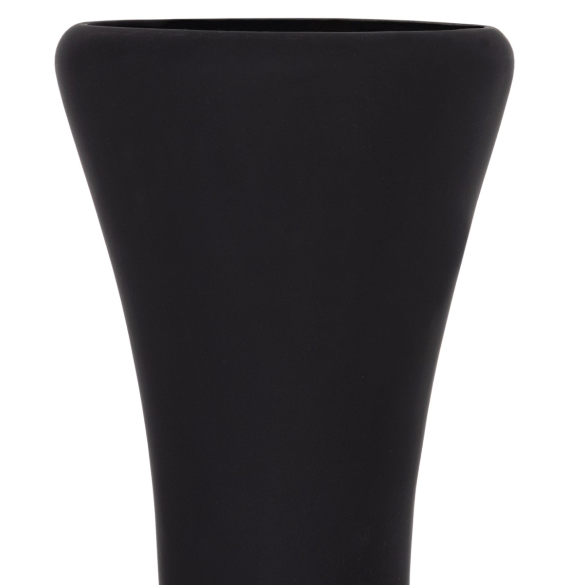 ΔΙΑΚΟΣΜΗΤΙΚΟ ΒΑΖΟ ΔΑΠΕΔΟΥ NEBULA HM4660.01L FIBER CEMENT ΜΑΥΡΟ--ΞΥΛΟ ΤΕΑΚ Φ45x172Υεκ