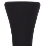 ΔΙΑΚΟΣΜΗΤΙΚΟ ΒΑΖΟ ΔΑΠΕΔΟΥ NEBULA HM4660.01L FIBER CEMENT ΜΑΥΡΟ--ΞΥΛΟ ΤΕΑΚ Φ45x172Υεκ