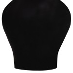 ΔΙΑΚΟΣΜΗΤΙΚΟ ΒΑΖΟ ΔΑΠΕΔΟΥ NEBULA HM4660.01S FIBER CEMENT ΜΑΥΡΟ--ΞΥΛΟ ΤΕΑΚ Φ45x115Υεκ