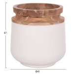 ΔΙΑΚΟΣΜΗΤΙΚΟ ΒΑΖΟ ΔΑΠΕΔΟΥ LINTER HM4662.02L FIBER CEMENT ΛΕΥΚΟ--ΞΥΛΟ ΤΕΑΚ Φ41x47Υεκ. ΔΙΑΚΟΣΜΗΤΙΚΟ ΒΑΖΟ ΔΑΠΕΔΟΥ LINTER HM4662.02L FIBER CEMENT ΛΕΥΚΟ--ΞΥΛΟ ΤΕΑΚ Φ41x47Υεκ.