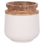 ΔΙΑΚΟΣΜΗΤΙΚΟ ΒΑΖΟ ΔΑΠΕΔΟΥ LINTER HM4662.02L FIBER CEMENT ΛΕΥΚΟ--ΞΥΛΟ ΤΕΑΚ Φ41x47Υεκ. ΔΙΑΚΟΣΜΗΤΙΚΟ ΒΑΖΟ ΔΑΠΕΔΟΥ LINTER HM4662.02L FIBER CEMENT ΛΕΥΚΟ--ΞΥΛΟ ΤΕΑΚ Φ41x47Υεκ.