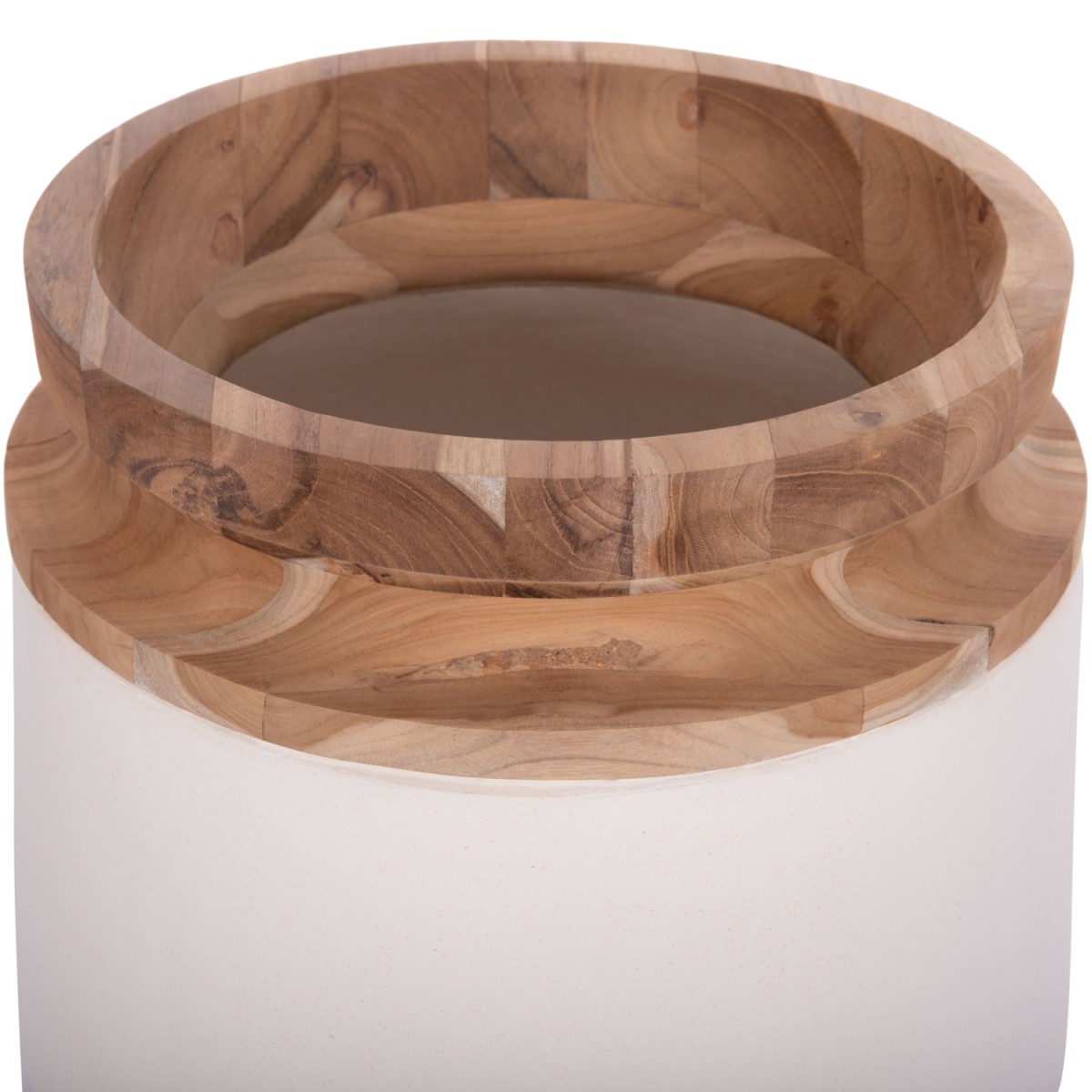 ΔΙΑΚΟΣΜΗΤΙΚΟ ΒΑΖΟ ΔΑΠΕΔΟΥ LINTER HM4662.02L FIBER CEMENT ΛΕΥΚΟ--ΞΥΛΟ ΤΕΑΚ Φ41x47Υεκ. ΔΙΑΚΟΣΜΗΤΙΚΟ ΒΑΖΟ ΔΑΠΕΔΟΥ LINTER HM4662.02L FIBER CEMENT ΛΕΥΚΟ--ΞΥΛΟ ΤΕΑΚ Φ41x47Υεκ.
