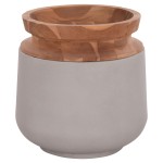 ΔΙΑΚΟΣΜΗΤΙΚΟ ΒΑΖΟ ΔΑΠΕΔΟΥ LINTER HM4662.03L FIBER CEMENT ΓΚΡΙ--ΞΥΛΟ ΤΕΑΚ Φ41x47Υ ΔΙΑΚΟΣΜΗΤΙΚΟ ΒΑΖΟ ΔΑΠΕΔΟΥ LINTER HM4662.03L FIBER CEMENT ΓΚΡΙ--ΞΥΛΟ ΤΕΑΚ Φ41x47Υ