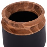 ΔΙΑΚΟΣΜΗΤΙΚΟ ΒΑΖΟ ΔΑΠΕΔΟΥ LINTER HM4662.01L FIBER CEMENT ΜΑΥΡΟ--ΞΥΛΟ ΤΕΑΚ Φ41x47Υεκ. ΔΙΑΚΟΣΜΗΤΙΚΟ ΒΑΖΟ ΔΑΠΕΔΟΥ LINTER HM4662.01L FIBER CEMENT ΜΑΥΡΟ--ΞΥΛΟ ΤΕΑΚ Φ41x47Υεκ.
