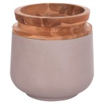 ΔΙΑΚΟΣΜΗΤΙΚΟ ΒΑΖΟ ΔΑΠΕΔΟΥ LINTER HM4662.05L FIBER CEMENT ΓΚΡΙ ΜΑΤ--ΞΥΛΟ ΤΕΑΚ Φ41x47Υεκ ΔΙΑΚΟΣΜΗΤΙΚΟ ΒΑΖΟ ΔΑΠΕΔΟΥ LINTER HM4662.05L FIBER CEMENT ΓΚΡΙ ΜΑΤ--ΞΥΛΟ ΤΕΑΚ Φ41x47Υεκ