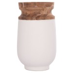 ΔΙΑΚΟΣΜΗΤΙΚΟ ΒΑΖΟ ΔΑΠΕΔΟΥ LINTER HM4662.02S FIBER CEMENT ΛΕΥΚΟ--ΞΥΛΟ ΤΕΑΚ Φ34x60Υεκ. ΔΙΑΚΟΣΜΗΤΙΚΟ ΒΑΖΟ ΔΑΠΕΔΟΥ LINTER HM4662.02S FIBER CEMENT ΛΕΥΚΟ--ΞΥΛΟ ΤΕΑΚ Φ34x60Υεκ.