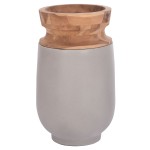 ΔΙΑΚΟΣΜΗΤΙΚΟ ΒΑΖΟ ΔΑΠΕΔΟΥ LINTER HM4662.03S FIBER CEMENT ΓΚΡΙ--ΞΥΛΟ ΤΕΑΚ Φ34x60Υεκ. ΔΙΑΚΟΣΜΗΤΙΚΟ ΒΑΖΟ ΔΑΠΕΔΟΥ LINTER HM4662.03S FIBER CEMENT ΓΚΡΙ--ΞΥΛΟ ΤΕΑΚ Φ34x60Υεκ.