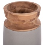 ΔΙΑΚΟΣΜΗΤΙΚΟ ΒΑΖΟ ΔΑΠΕΔΟΥ LINTER HM4662.03S FIBER CEMENT ΓΚΡΙ--ΞΥΛΟ ΤΕΑΚ Φ34x60Υεκ. ΔΙΑΚΟΣΜΗΤΙΚΟ ΒΑΖΟ ΔΑΠΕΔΟΥ LINTER HM4662.03S FIBER CEMENT ΓΚΡΙ--ΞΥΛΟ ΤΕΑΚ Φ34x60Υεκ.