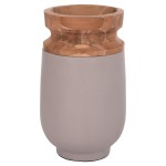 ΔΙΑΚΟΣΜΗΤΙΚΟ ΒΑΖΟ ΔΑΠΕΔΟΥ LINTER HM4662.05S FIBER CEMENT ΓΚΡΙ ΜΑΤ--ΞΥΛΟ ΤΕΑΚ Φ34x60Υεκ ΔΙΑΚΟΣΜΗΤΙΚΟ ΒΑΖΟ ΔΑΠΕΔΟΥ LINTER HM4662.05S FIBER CEMENT ΓΚΡΙ ΜΑΤ--ΞΥΛΟ ΤΕΑΚ Φ34x60Υεκ