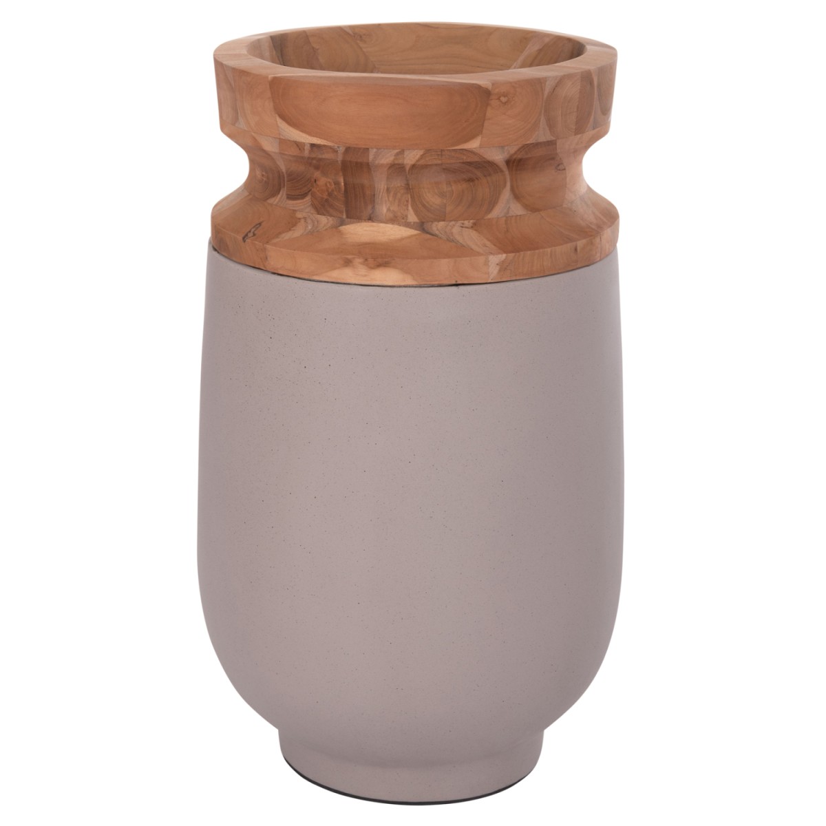 ΔΙΑΚΟΣΜΗΤΙΚΟ ΒΑΖΟ ΔΑΠΕΔΟΥ LINTER HM4662.05S FIBER CEMENT ΓΚΡΙ ΜΑΤ--ΞΥΛΟ ΤΕΑΚ Φ34x60Υεκ ΔΙΑΚΟΣΜΗΤΙΚΟ ΒΑΖΟ ΔΑΠΕΔΟΥ LINTER HM4662.05S FIBER CEMENT ΓΚΡΙ ΜΑΤ--ΞΥΛΟ ΤΕΑΚ Φ34x60Υεκ