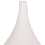 ΕΠΙΤΡΑΠΕΖΙΟ ΔΙΑΚΟΣΜΗΤΙΚΟ ΒΑΖΟ DENI HM4663.02S FIBER CEMENT ΣΕ ΛΕΥΚΟ--Φ15x27Υεκ.