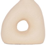 ΕΠΙΤΡΑΠΕΖΙΟ ΔΙΑΚΟΣΜΗΤΙΚΟ ΒΑΖΟ DECANT HM4667.02Μ ΤΕΡΑΚΟΤΑ ΣΕ ΚΡΕΜ--17x6.5x20Υεκ.