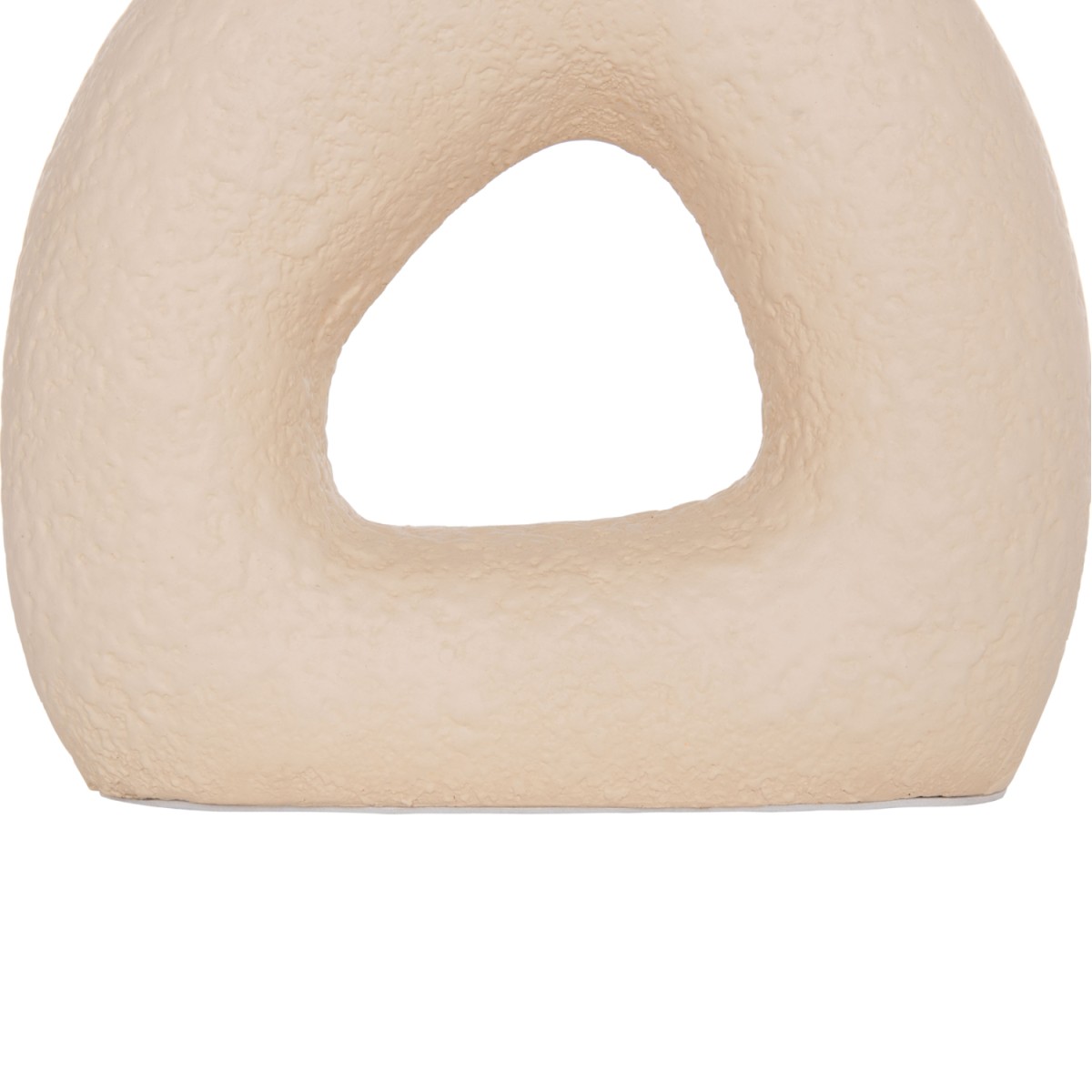 ΕΠΙΤΡΑΠΕΖΙΟ ΔΙΑΚΟΣΜΗΤΙΚΟ ΒΑΖΟ DECANT HM4667.02S ΤΕΡΑΚΟΤΑ ΣΕ ΚΡΕΜ--17.5x6.5x17Υεκ.