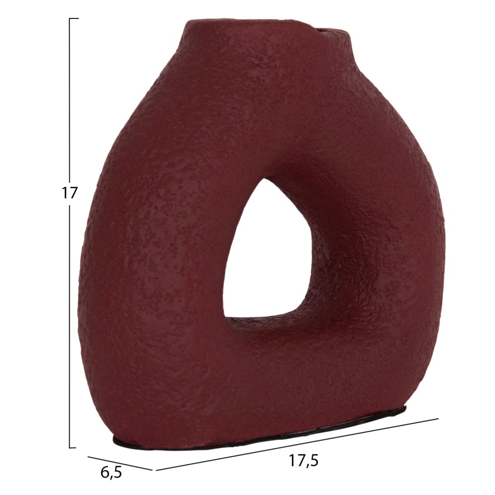 ΕΠΙΤΡΑΠΕΖΙΟ ΔΙΑΚΟΣΜΗΤΙΚΟ ΒΑΖΟ DECANT HM4667.06S ΤΕΡΑΚΟΤΑ ΣΕ ΒΥΣΣΙΝΙ--17.5x6.5x17Υεκ.