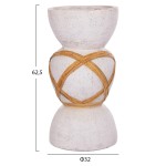 ΔΙΑΚΟΣΜΗΤΙΚΟ ΒΑΖΟ ΔΑΠΕΔΟΥ MAYNARD HM4672.02L FIBER CEMENT ΛΕΥΚΟ--RATTAN Φ32x62.5Υεκ. ΔΙΑΚΟΣΜΗΤΙΚΟ ΒΑΖΟ ΔΑΠΕΔΟΥ MAYNARD HM4672.02L FIBER CEMENT ΛΕΥΚΟ--RATTAN Φ32x62.5Υεκ.