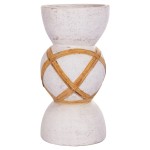 ΔΙΑΚΟΣΜΗΤΙΚΟ ΒΑΖΟ ΔΑΠΕΔΟΥ MAYNARD HM4672.02L FIBER CEMENT ΛΕΥΚΟ--RATTAN Φ32x62.5Υεκ. ΔΙΑΚΟΣΜΗΤΙΚΟ ΒΑΖΟ ΔΑΠΕΔΟΥ MAYNARD HM4672.02L FIBER CEMENT ΛΕΥΚΟ--RATTAN Φ32x62.5Υεκ.
