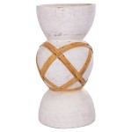 ΔΙΑΚΟΣΜΗΤΙΚΟ ΒΑΖΟ ΔΑΠΕΔΟΥ MAYNARD HM4672.02L FIBER CEMENT ΛΕΥΚΟ--RATTAN Φ32x62.5Υεκ. ΔΙΑΚΟΣΜΗΤΙΚΟ ΒΑΖΟ ΔΑΠΕΔΟΥ MAYNARD HM4672.02L FIBER CEMENT ΛΕΥΚΟ--RATTAN Φ32x62.5Υεκ.