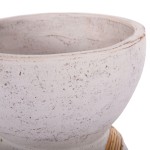 ΔΙΑΚΟΣΜΗΤΙΚΟ ΒΑΖΟ ΔΑΠΕΔΟΥ MAYNARD HM4672.02L FIBER CEMENT ΛΕΥΚΟ--RATTAN Φ32x62.5Υεκ. ΔΙΑΚΟΣΜΗΤΙΚΟ ΒΑΖΟ ΔΑΠΕΔΟΥ MAYNARD HM4672.02L FIBER CEMENT ΛΕΥΚΟ--RATTAN Φ32x62.5Υεκ.