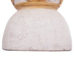 ΔΙΑΚΟΣΜΗΤΙΚΟ ΒΑΖΟ ΔΑΠΕΔΟΥ MAYNARD HM4672.02L FIBER CEMENT ΛΕΥΚΟ--RATTAN Φ32x62.5Υεκ. ΔΙΑΚΟΣΜΗΤΙΚΟ ΒΑΖΟ ΔΑΠΕΔΟΥ MAYNARD HM4672.02L FIBER CEMENT ΛΕΥΚΟ--RATTAN Φ32x62.5Υεκ.