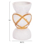 ΔΙΑΚΟΣΜΗΤΙΚΟ ΒΑΖΟ ΔΑΠΕΔΟΥ MAYNARD HM4672.02S FIBER CEMENT ΛΕΥΚΟ--RATTAN Φ27.5x50Υεκ ΔΙΑΚΟΣΜΗΤΙΚΟ ΒΑΖΟ ΔΑΠΕΔΟΥ MAYNARD HM4672.02S FIBER CEMENT ΛΕΥΚΟ--RATTAN Φ27.5x50Υεκ