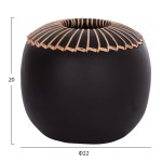 ΕΠΙΤΡΑΠΕΖΙΟ ΔΙΑΚΟΣΜΗΤΙΚΟ ΒΑΖΟ LENNOX HM4675.01L TΕΡΑΚΟΤΑ ΣΕ ΜΑΥΡΟ--Φ22x20Υεκ. ΕΠΙΤΡΑΠΕΖΙΟ ΔΙΑΚΟΣΜΗΤΙΚΟ ΒΑΖΟ LENNOX HM4675.01L TΕΡΑΚΟΤΑ ΣΕ ΜΑΥΡΟ--Φ22x20Υεκ.