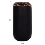 ΕΠΙΤΡΑΠΕΖΙΟ ΔΙΑΚΟΣΜΗΤΙΚΟ ΒΑΖΟ LENNOX HM4675.01S TΕΡΑΚΟΤΑ ΣΕ ΜΑΥΡΟ--Φ18x33Υεκ. ΕΠΙΤΡΑΠΕΖΙΟ ΔΙΑΚΟΣΜΗΤΙΚΟ ΒΑΖΟ LENNOX HM4675.01S TΕΡΑΚΟΤΑ ΣΕ ΜΑΥΡΟ--Φ18x33Υεκ.